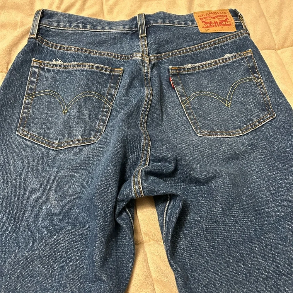 Levi's 501 Original Straight Leg Button Fly Jeans Size W29 L32